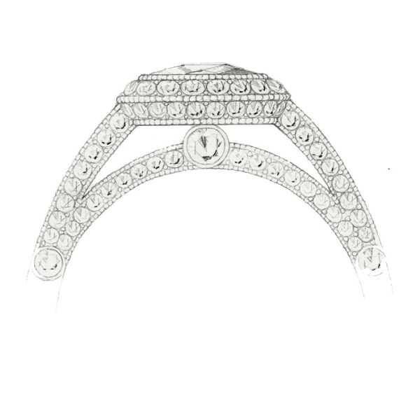 Legacy Diamond Engagement Ring-DPL446W