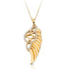 Angel Wing Celtic Pendant-P047