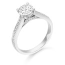 9ct Gold Adele CZ Ring-R317W