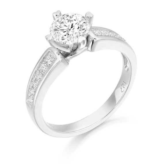 9ct Gold Amelia CZ Ring-R314W