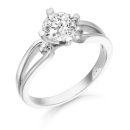 9ct Gold Aspect CZ Ring-R313W