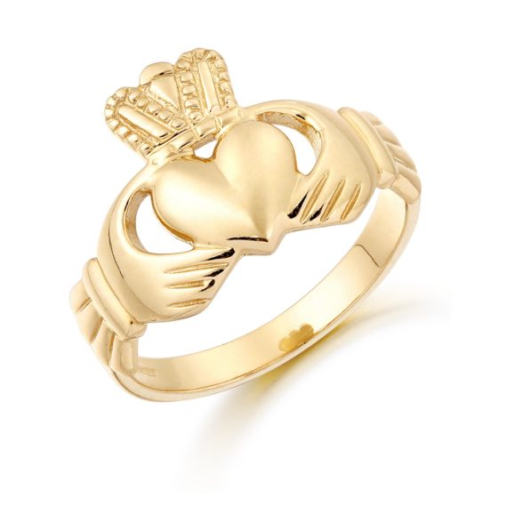 Gents Claddagh Ring-CL7