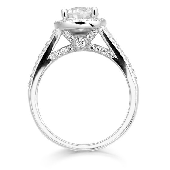 9ct Gold Aspire CZ Ring-R326W