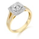 9ct Gold Anna CZ Ring-R323