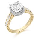 9ct Gold Abigail CZ Ring-R328