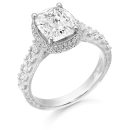 9ct Gold Abigail CZ Ring-R328W