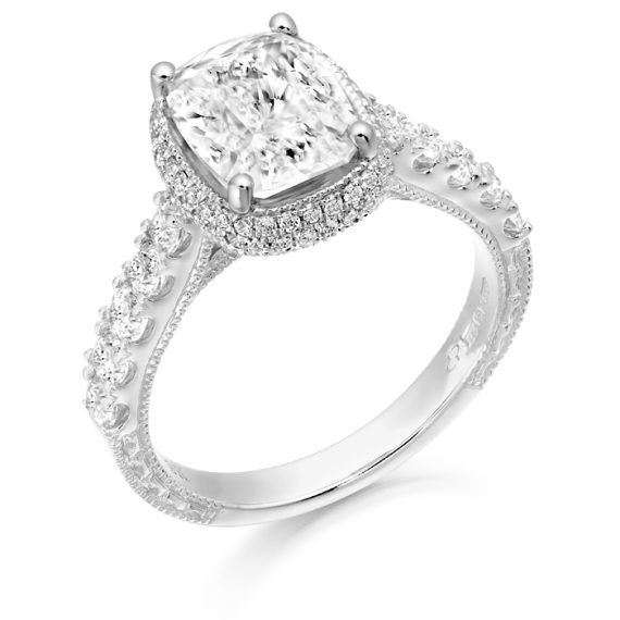 9ct Gold Abigail CZ Ring-R328W