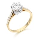 9ct Gold Isabel CZ Ring-R318