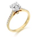 9ct Gold Aura CZ Ring-R321