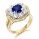 9ct Gold Alika CZ Ring-R312S