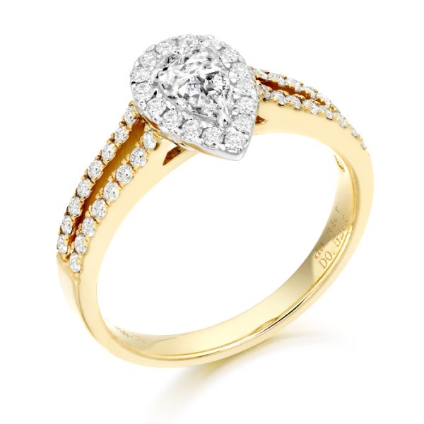 Diamond Engagement Ring-DPL553