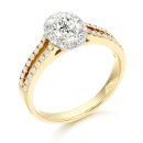 Diamond Engagement Ring-DPL490