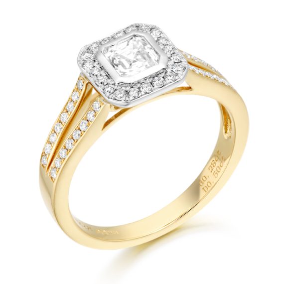 Diamond Engagement Ring-DPL541