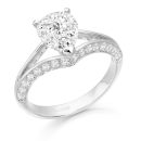 9ct Gold Annabelle CZ Ring-R331W