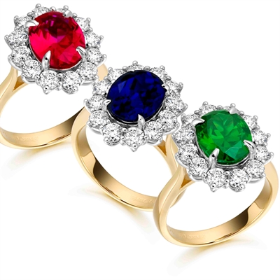 Gold CZ Rings