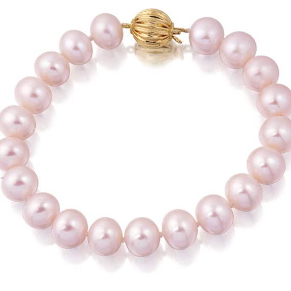 14ct Gold Cultured Pearl Bracelet - PL23PB