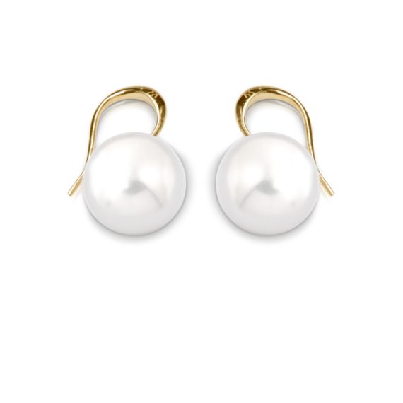 14ct Gold South Sea Pearl Earrings - SSP11E