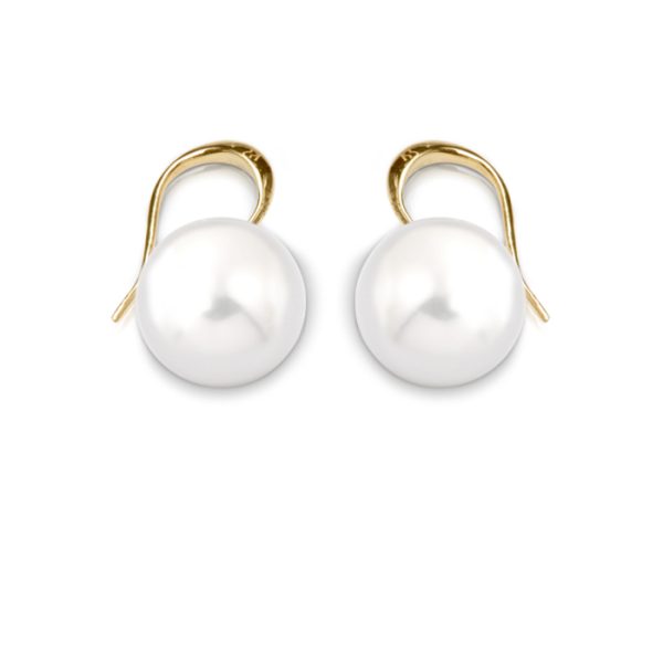 14ct Gold South Sea Pearl Earrings - SSP11E