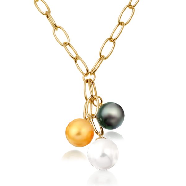 14ct Gold South Sea Pearl Necklace - SSP10