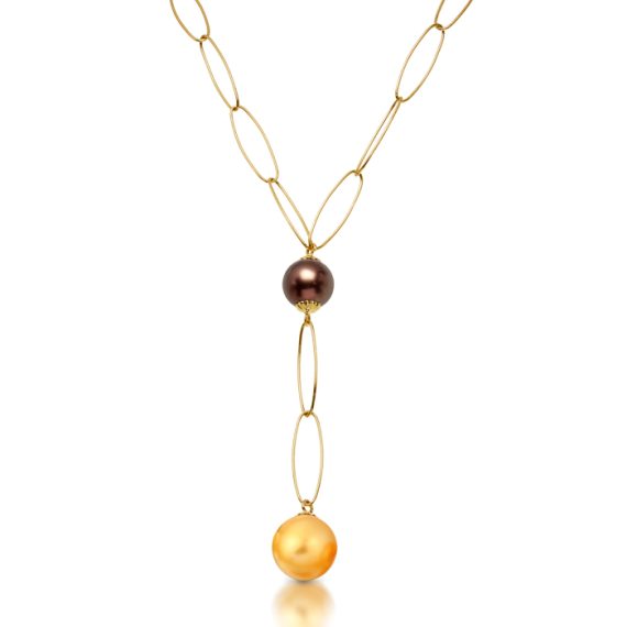 14ct Gold South Sea Pearl Necklace - SSP4