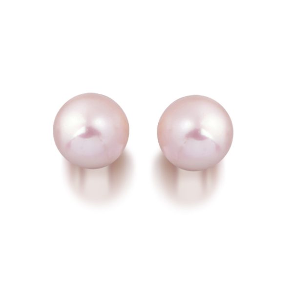 14ct Gold Cultured Pearl Stud Earrings - PL23PE