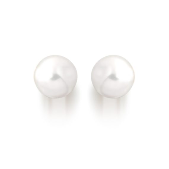 14ct Gold Cultured Pearl Stud Earrings - PL23E