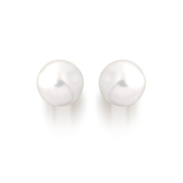 14ct Gold Cultured Pearl Stud Earrings - PL23E