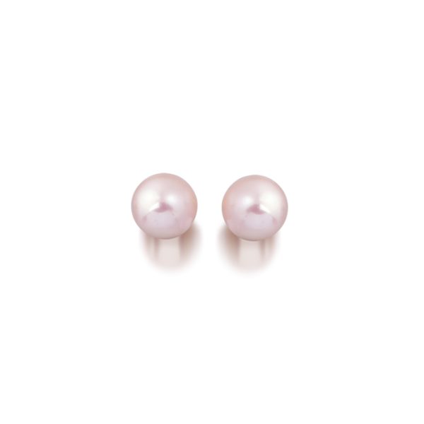 14ct Gold Cultured Pearl Stud Earrings - PL30PE