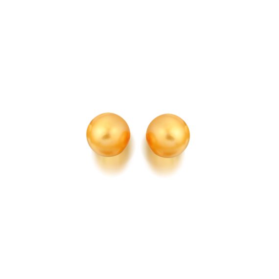 14ct Gold Cultured Pearl Stud Earrings - PL30YE