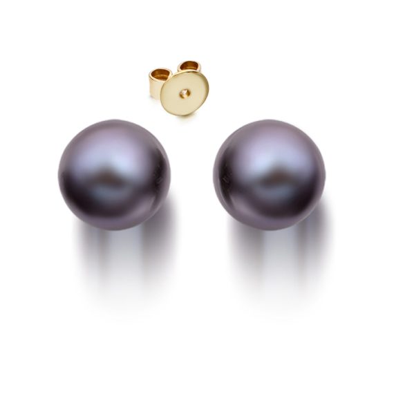 14ct Gold Cultured Pearl Stud Earrings - PL43TE