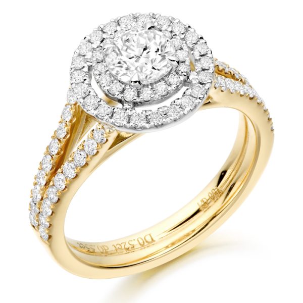 Diamond Engagement Ring-DPL383