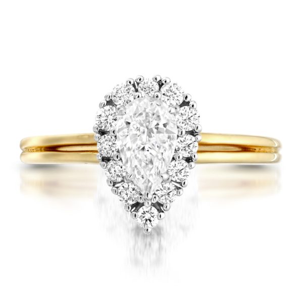 Diamond Engagement Ring-DPL613/0.79