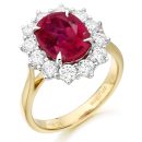 Diamond Engagement Ring-DPL549R/0.88+1.67