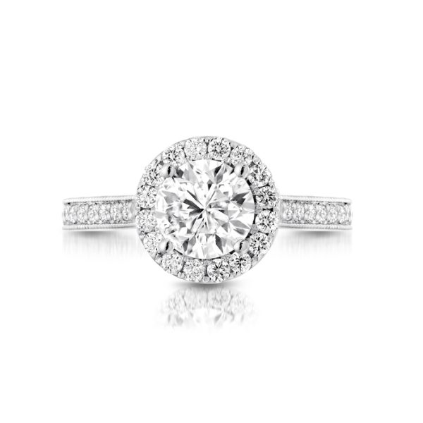 Diamond Engagement Ring-DPL603W/1.01