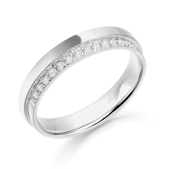 Diamond Wedding Band-DPL580W