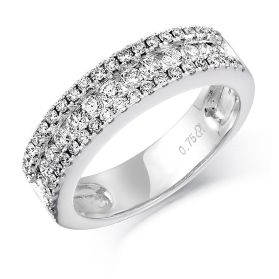 Diamond Wedding Band-DPL484W