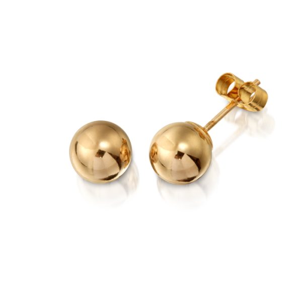 Ball Stud Earrings-E3