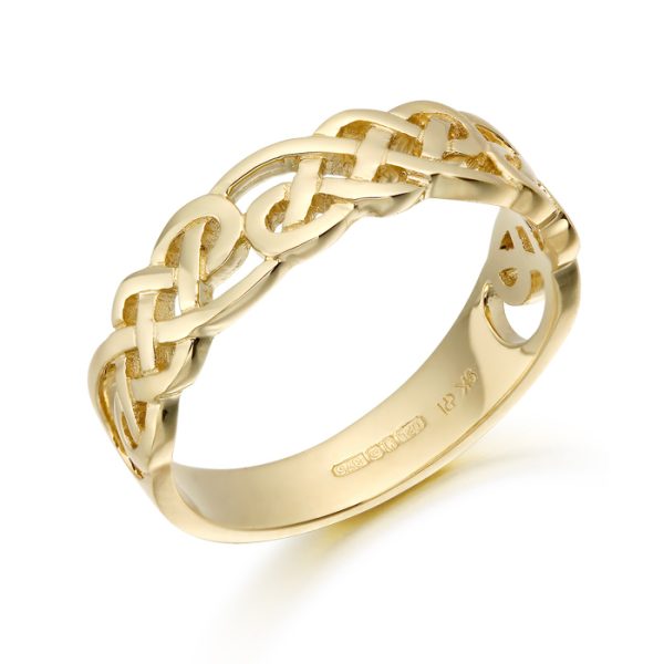 9ct Gold Celtic Ring-3242