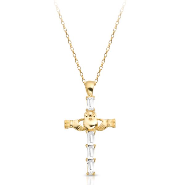 Claddagh Cross-P211