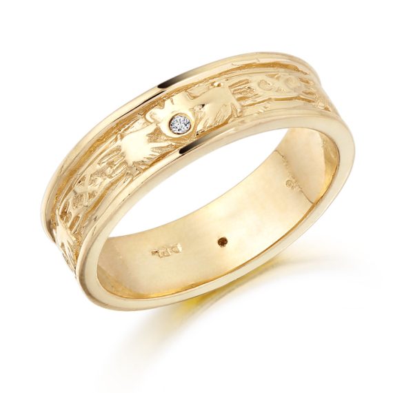 Claddagh Wedding Ring-CL23