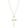 9ct Gold Cross Pendant-J21