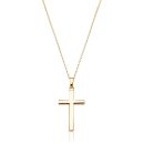 9ct Gold Cross Pendant-J21