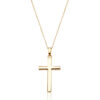 9ct Gold Cross Pendant-J22