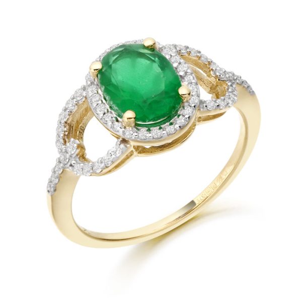 CZ Emerald Ring-D1G