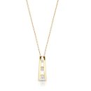 9ct Gold Trilogy Pendant-P193