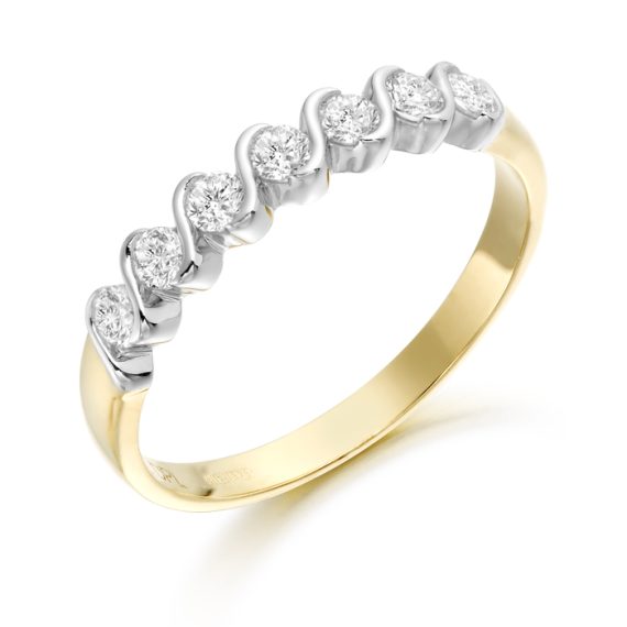 9ct Gold Wedding Ring - D4