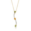 9ct Gold Diamond Pendant-DPL228