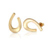 Plain Stud Earrings-E18