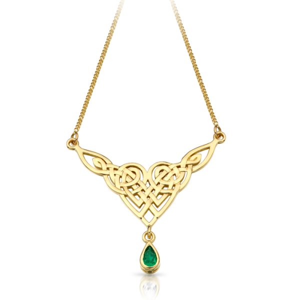 9ct Gold Celtic Pendant-P035G