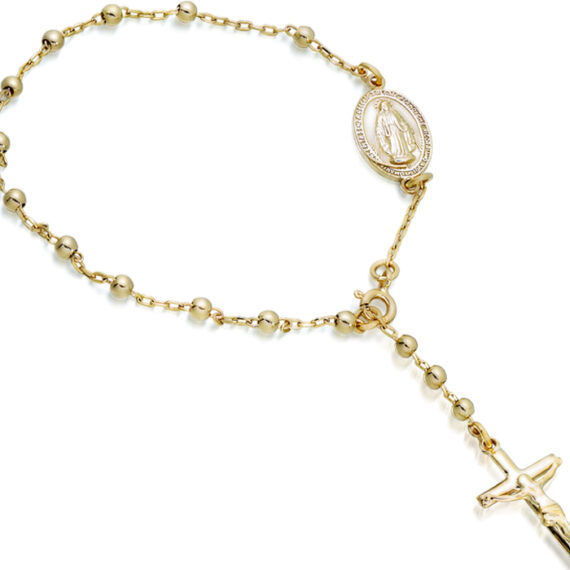 Gold Rosary Bracelet DPL International